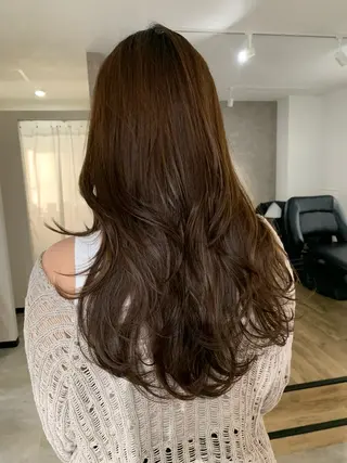 ロング etoi所属・領下 海月のヘアスタイル