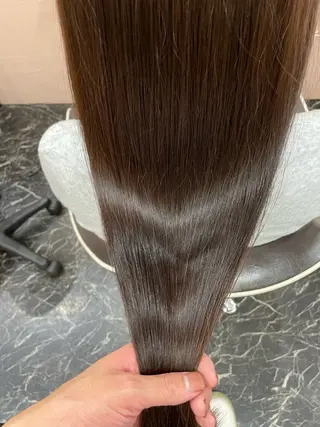 ロング Agu hair chocolat 梅田2号店【アグ ヘアー ショコラ】所属・髪質改善/縮毛矯正/ 梶原陸のヘアスタイル