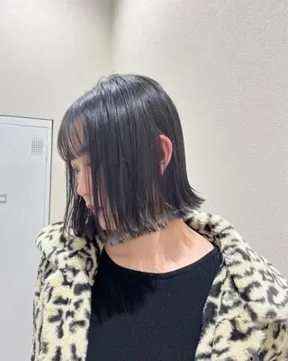 ミディアム カラー バレイヤージュ/ヘア アレンジ/shionのヘアスタイル