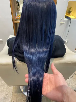 ロング カラー 入江 允のヘアスタイル