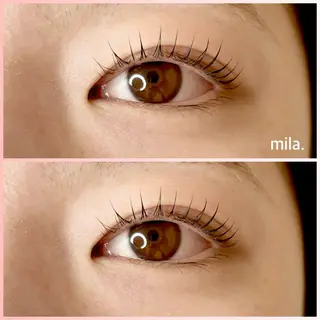 マツエク・マツパ mila YURIKAのマツエク・マツパデザイン