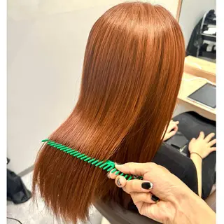 セミロング 森 隆秀/韓国ヘアのヘアスタイル