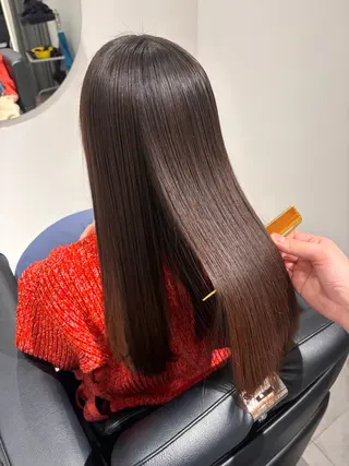 ロング パーマ 高取大将 /髪質改善/艶髪のヘアスタイル