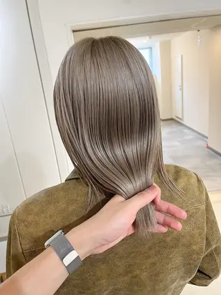 セミロング ショート〜ロング◎ 武蔵小杉　南澤佑介のヘアスタイル