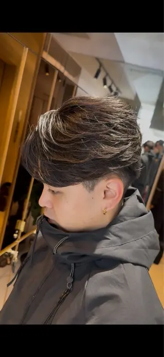 メンズ ⭐️曲がる縮毛矯正 パーマモデル募集中のヘアスタイル