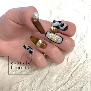 ロング ネイル be-cares beauty(豊川店のネイルデザイン