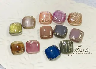 ネイル フルリール 【プライベートサロンのネイルデザイン