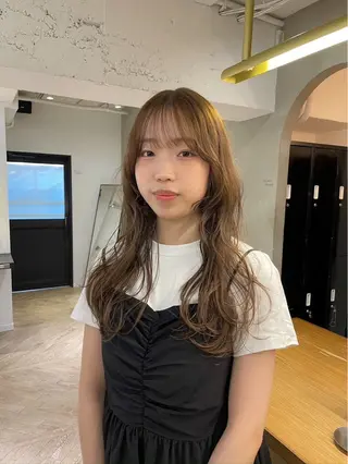 セミロング レイヤーカット/暖色 カラー/mao🎀のヘアスタイル