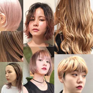 ミディアム カラー 🎨ショートの神様 /神評価🎨原田公祐のヘアスタイル