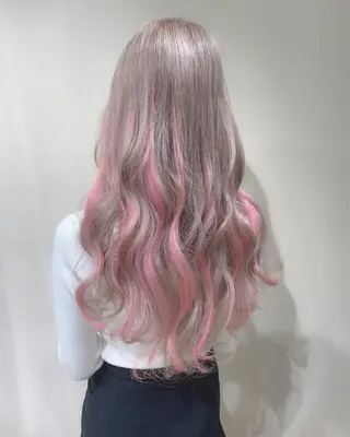 ロング カラー ムラ修正、複雑履歴 治すサロン🤍アミルのヘアスタイル