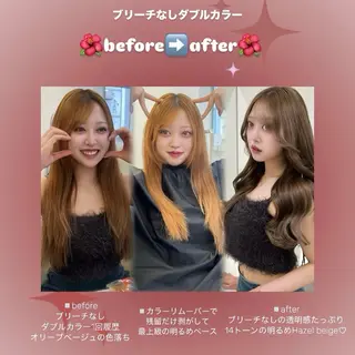 ロング AI TOKYO　S所属・mizuki 【韓国レイヤー】のヘアスタイル