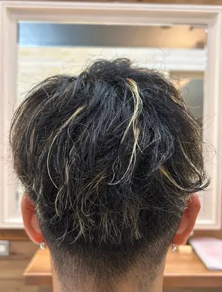 メンズ メンズパーマ/ウルフ /似合わせカット滉一のヘアスタイル