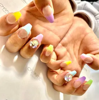 ネイル 🌙🫧CHARME (RUKA)🦋🫧のネイルデザイン