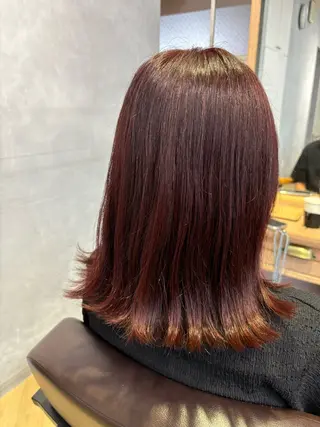 ミディアム カラー ♡Eleanor大宮 aya♡のヘアスタイル