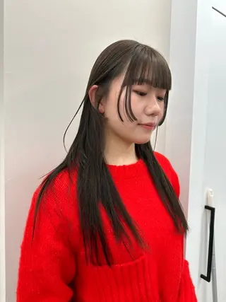 セミロング カラー キッズ オトナヘア🌸 harukaのヘアスタイル