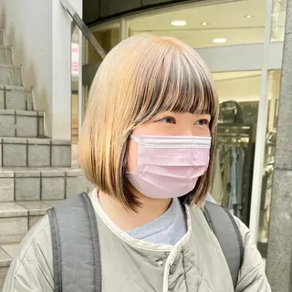 ミディアム カラー ショート/ボブ 🌟齋藤ほのかのヘアスタイル