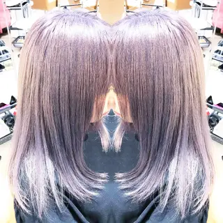 ロング カラー 及川シゲル 髪質改善講師のヘアスタイル