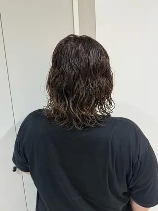 ミディアム パーマ neneka レイヤーカット🍀のヘアスタイル