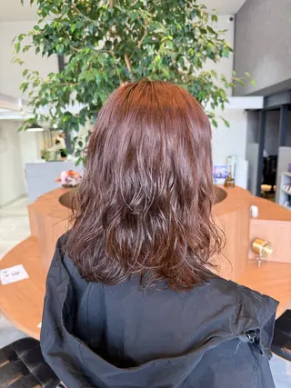 ミディアム パーマ ayaka |トレンドヘアのヘアスタイル