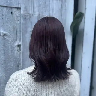 ミディアム カラー 🫧🌸塩谷 桜🌸🫧のヘアスタイル