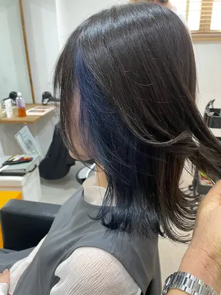 カラー 🐬脱白髪染めカラー 清水大世🐬のヘアスタイル