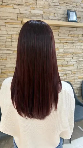 カラー TOUMA Aroma hairのヘアスタイル