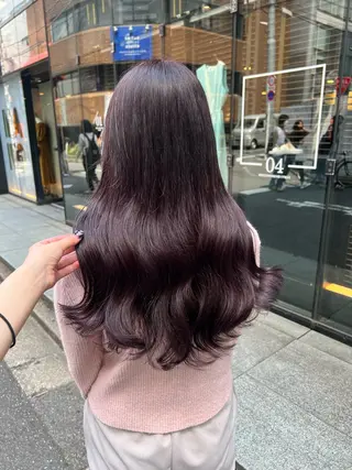 ロング カラー JEWIL SHIBUYAのヘアスタイル