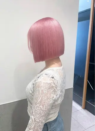 ショート GO TODAY SHAiRE SALON 原宿本店所属・REINA/ブリーチ /ハイトーン/原宿のヘアスタイル