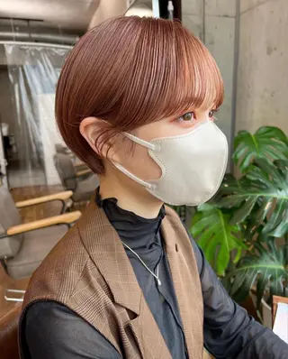 ショート カラー メイクス表参道所属・ショート/ボブ 矢野湧也のヘアスタイル