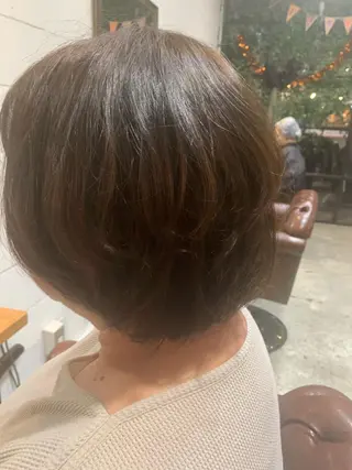 ショート ショート🌼パーマ 本間正子のヘアスタイル