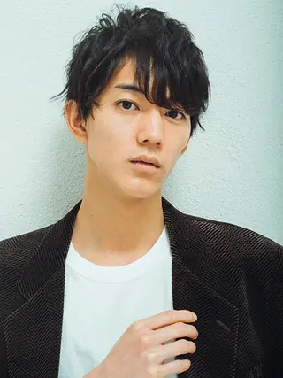 セミロング カラー パーマ メンズ 【公式】amble luxe池袋東口🩷のヘアスタイル