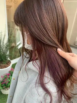 カラー newi梅田🫧韓国 ヘア🫧sakiのヘアスタイル