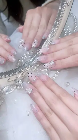 ネイル 岐阜・ワンホンネイル はんな🧡🐻‍❄️のネイルデザイン