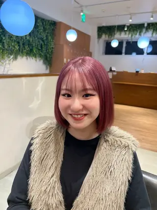 ミディアム i.blue所属・似合わせカット/ ヘアメイク/naruのヘアスタイル