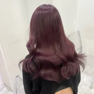 ロング カラー 【ﾐﾆﾓSALE】透 ける艶髪♡ストレートのヘアスタイル