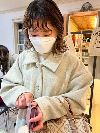 ショート パーマ NOUN所属・eri kinjoのヘアスタイル