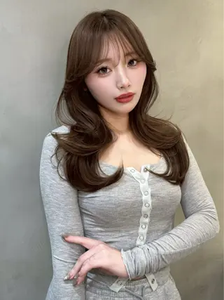 セミロング Lond profil 浦和所属・ショート特化/浦和/ 設樂彩乃のヘアスタイル