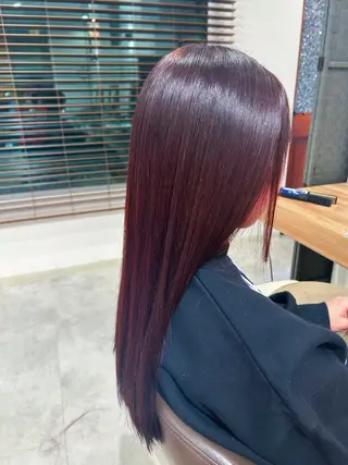 ロング no4ナチュラル戸祭所属・山越 美裕樹のヘアスタイル