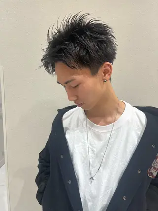 メンズ Ken 縮毛矯正/韓国風ヘアのヘアスタイル
