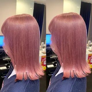 セミロング カラー 【カラー指名No 1✨】原田響のヘアスタイル