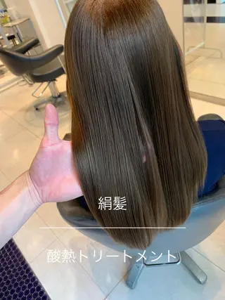 ロング 👑松山ストレート/ メンズヘア/龍仁👑のヘアスタイル