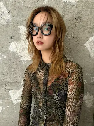 ロング カラー ダブルカラー/ 艶カラー／こうきのヘアスタイル