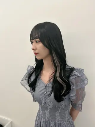 セミロング カラー ヘアアレンジ 【代表】 たき〜のヘアスタイル