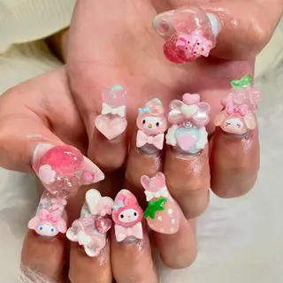 ネイル nyan 🎀nail🎀のネイルデザイン