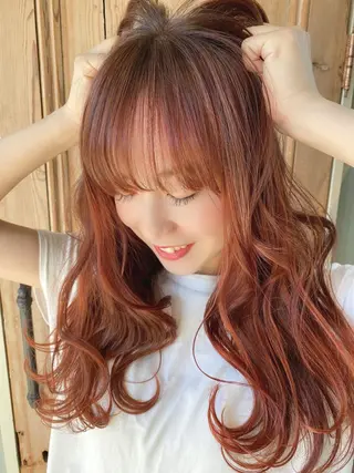 セミロング カラー Beniya BOND STREET所属・田中 洋のヘアスタイル