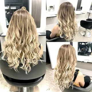 ミディアム ヘアアレンジ カラー 💜美髪特化💜 MASAのヘアスタイル