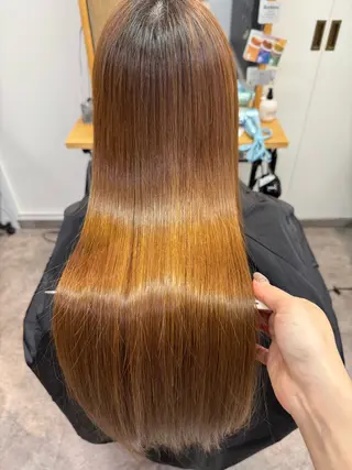 ロング パーマ 縮毛矯正/艶髪カラー /パーマ/ひふみ🌱のヘアスタイル