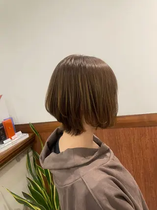 ショート カラー 朱宮 雄大のヘアスタイル