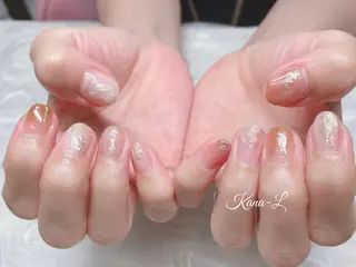 カラー ネイル 芦辺 香奈のネイルデザイン