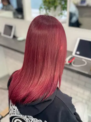 ロング カラー GaKu/ハイトーン /ブリーチ/レイヤーのヘアスタイル